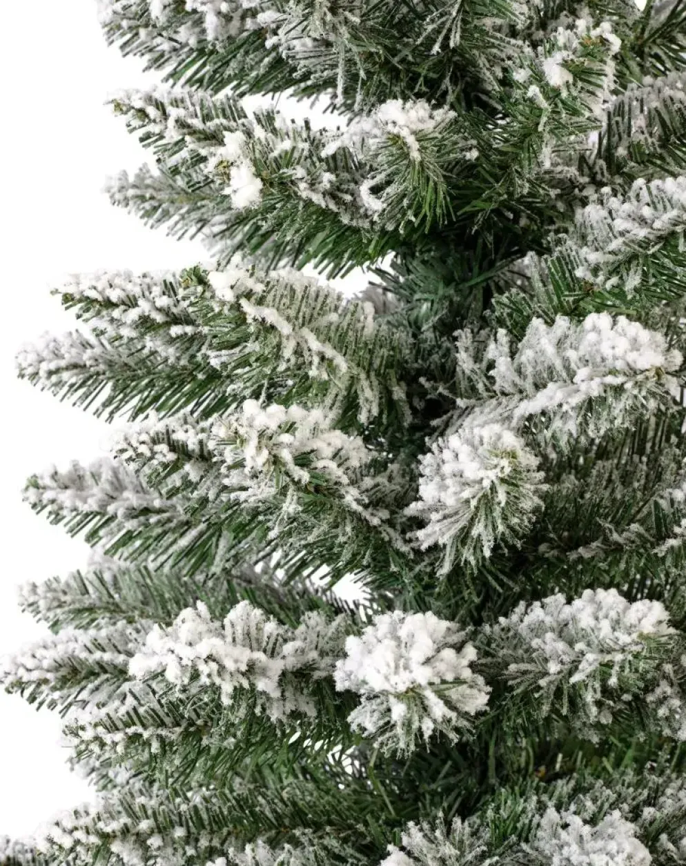 Everlands Pencil pine kunstkerstboom besneeuwd groen 150cm