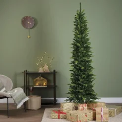 Everlands Slim fir - kunstkerstboom groen 1,8m x 55cm