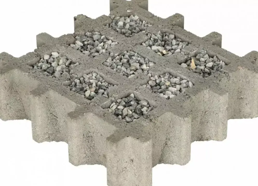 Excluton Aquadraintegel 30x30x8cm Gris