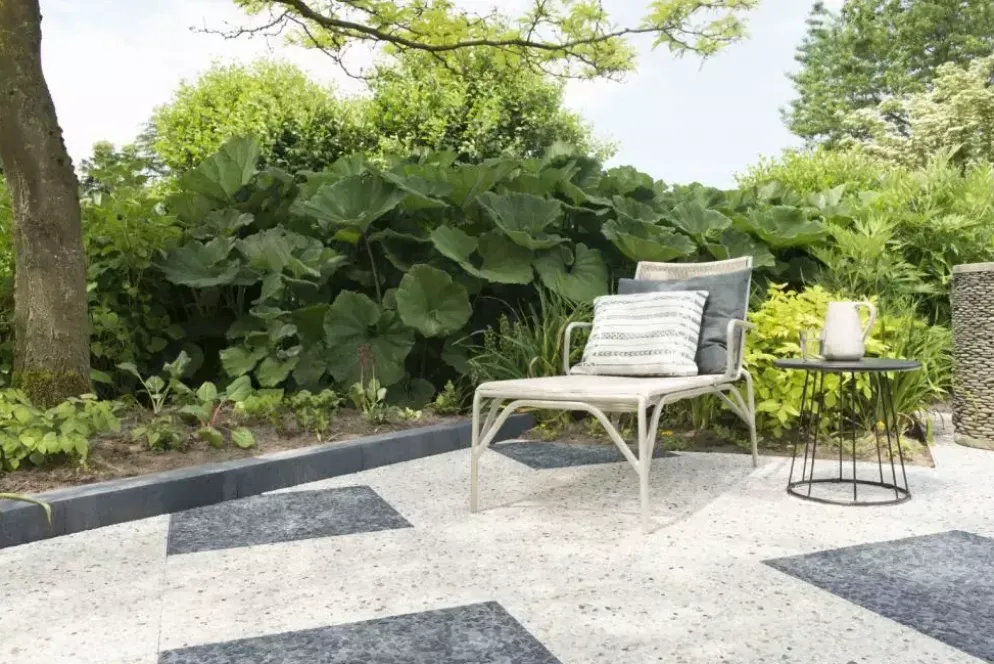 Excluton Betonbiels 12x20x120 cm antraciet