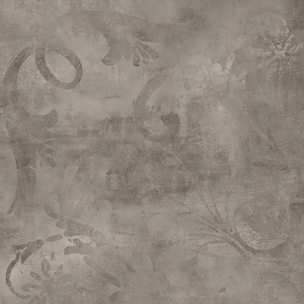 Excluton Kera Twice 60x60x4,8 cm Fiammato Gris Decor