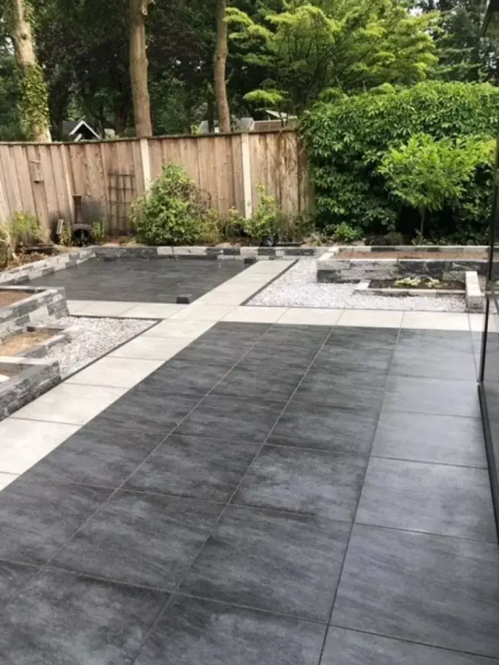 Excluton Kera Twice 60x60x4,8 cm Moonstone Black