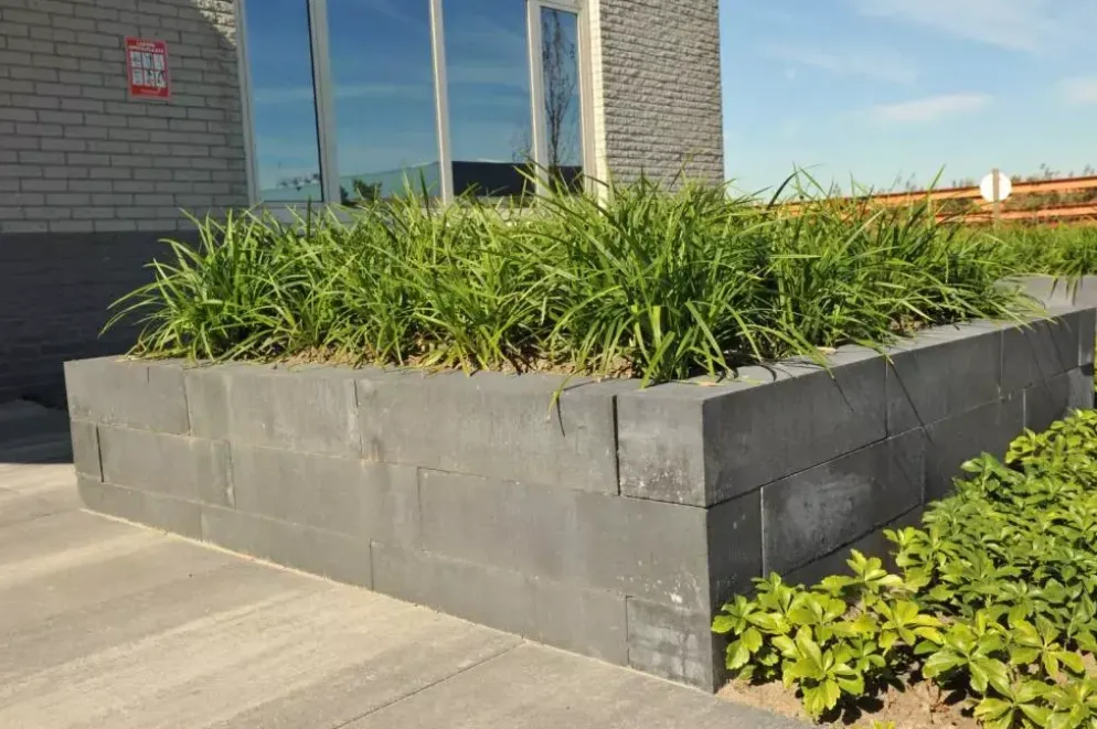 Excluton Linia Excellence 12x12x60 cm Nero met facet