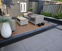 Excluton Linia palissade 10x15x60 antraciet