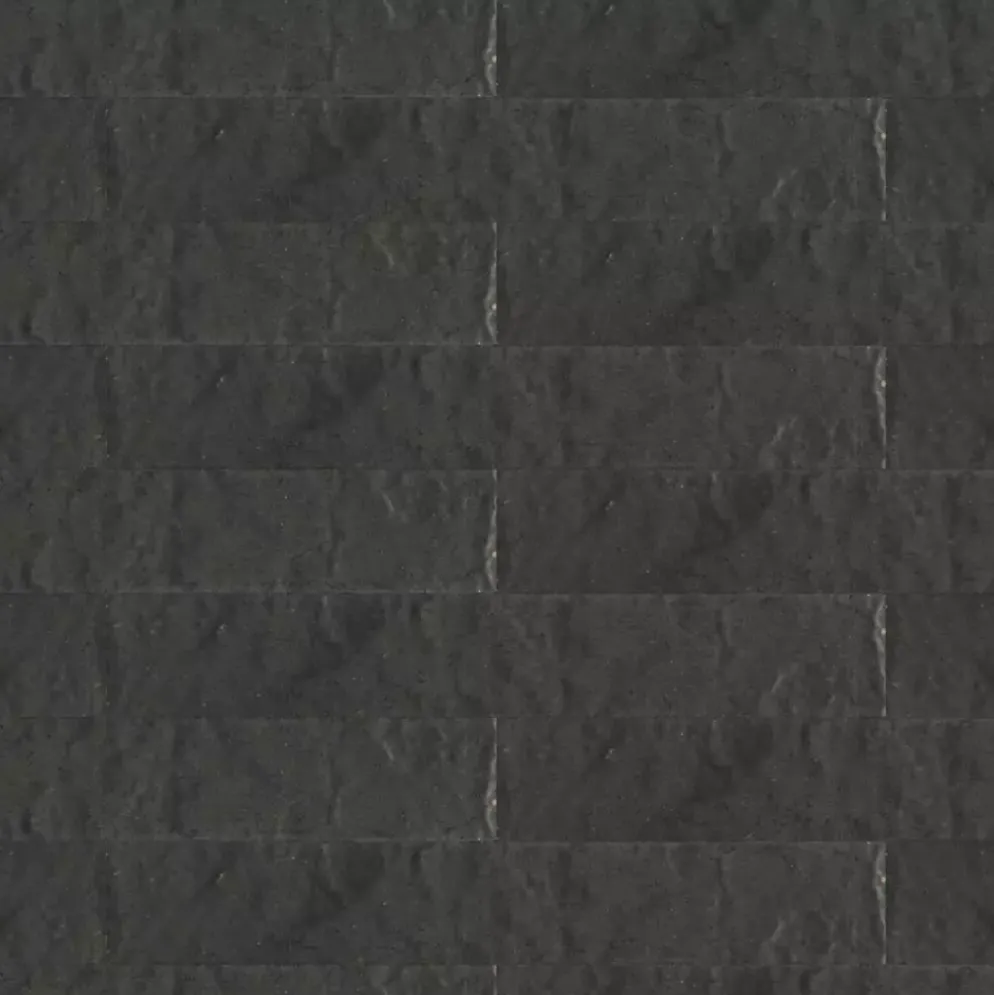 Excluton Linia rockface 10x15x60 cm antraciet