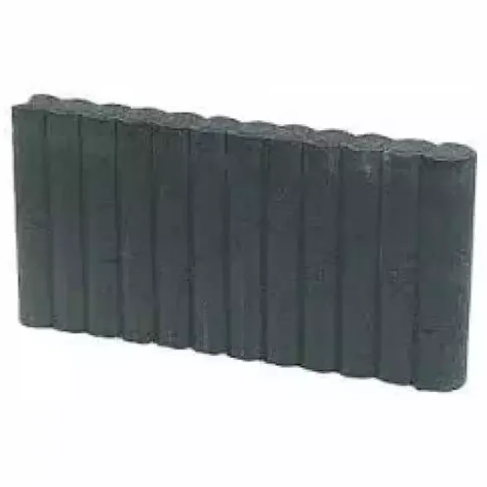 Excluton Mini Rondobandpalissade 6x40x50 cm zwart