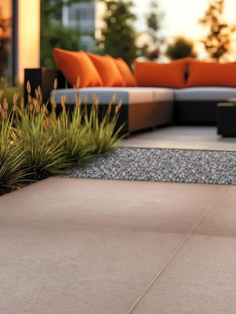 Excluton Optimum Tuintegel 60x60x4 cm Taupe