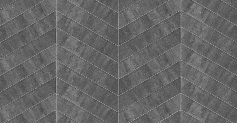 Excluton Romano Punto 40x8x8 cm Grijs/Zwart
