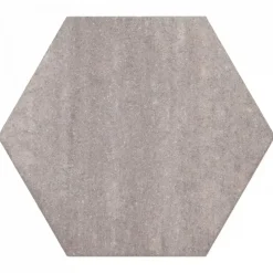 Excluton Soft Comfort Zeskant 60/52,5x30x4 cm Ivory