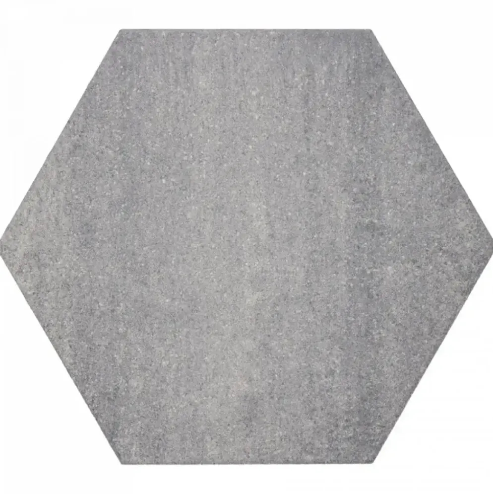 Excluton Soft Comfort Zeskant 60/52,5x30x4 cm Grezzo