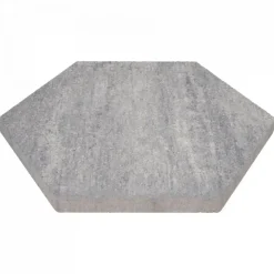 Excluton Soft Comfort Zeskant 60/52,5x30x4 cm Grezzo
