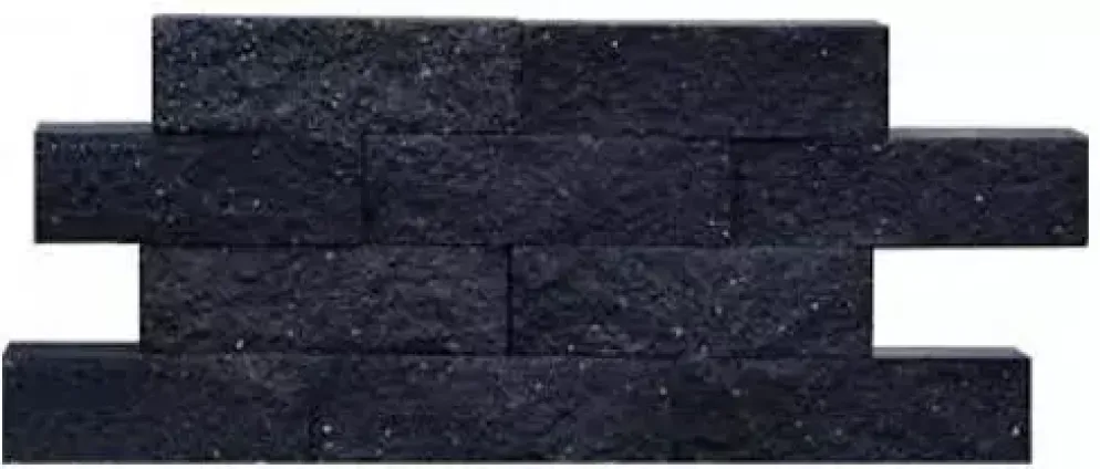 Excluton stapelstenen Catrock 32,5x12x10 cm nero