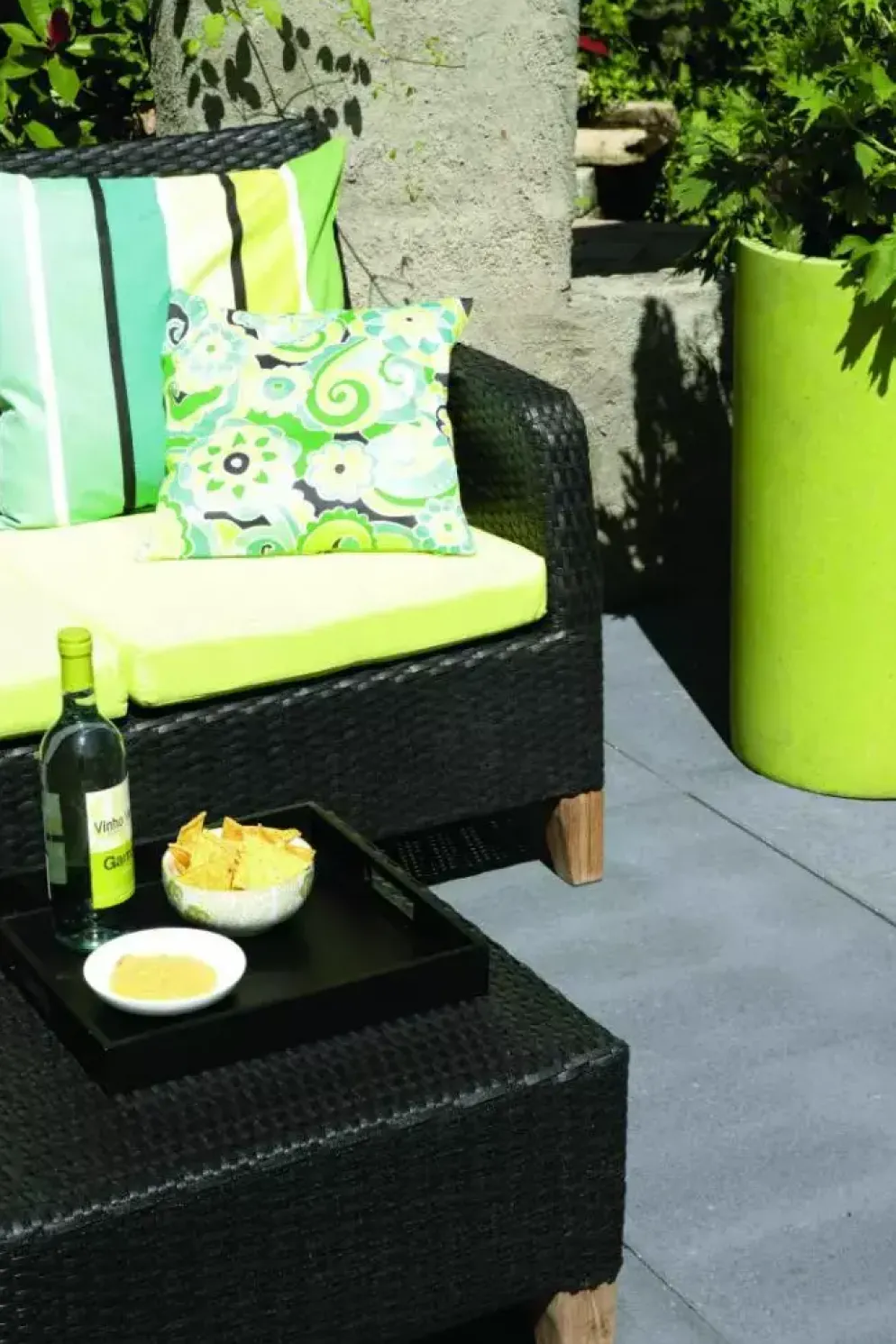 Excluton Terras+ Tegel 60x60x4 cm Nero