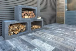 Excluton U-element 30x30x40 cm antraciet