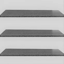 Excluton Vijverrand 100x20x3 cm Black (6 zijdes verzoet, 8 facetranden)