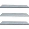Excluton Vijverrand 100x15x3 cm dark grey (6 zijdes verzoet, 8 facetranden)