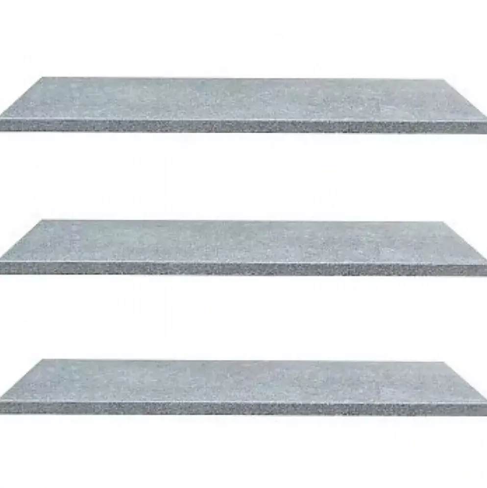 Excluton Vijverrand 100x15x3 cm dark grey (6 zijdes verzoet, 8 facetranden)