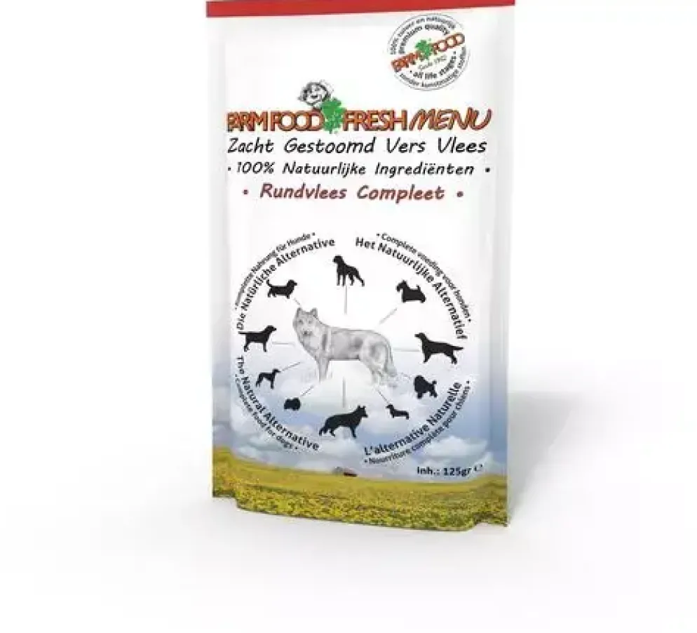 Farm Food Fresh Menu 300 g Vers Gestoomde Complete Maaltijd
