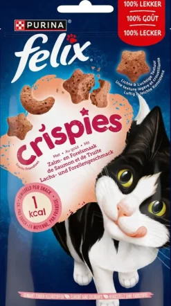 Felix Crispies zalm & forel 48g