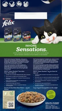 Felix Sensations Inhome kip, kalkoen & groenten 4kg