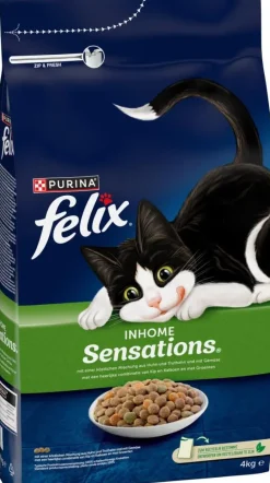 Felix Sensations Inhome kip, kalkoen & groenten 4kg