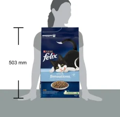 Felix Sensations Senior kip, kalkoen & groenten 4kg