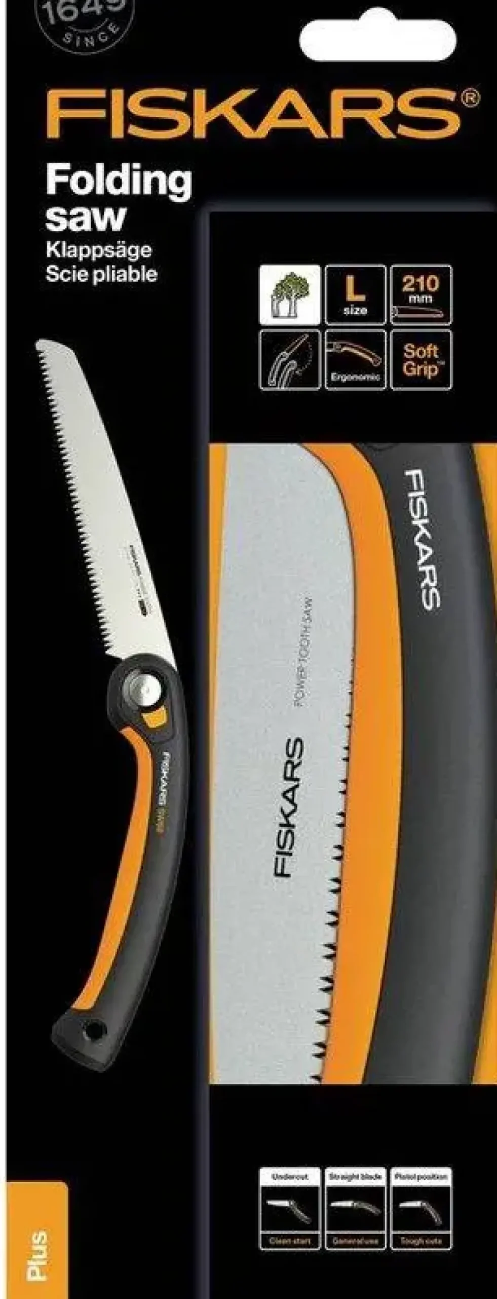 Fiskars Plus™ Vouwzaag SW69 – 21 cm