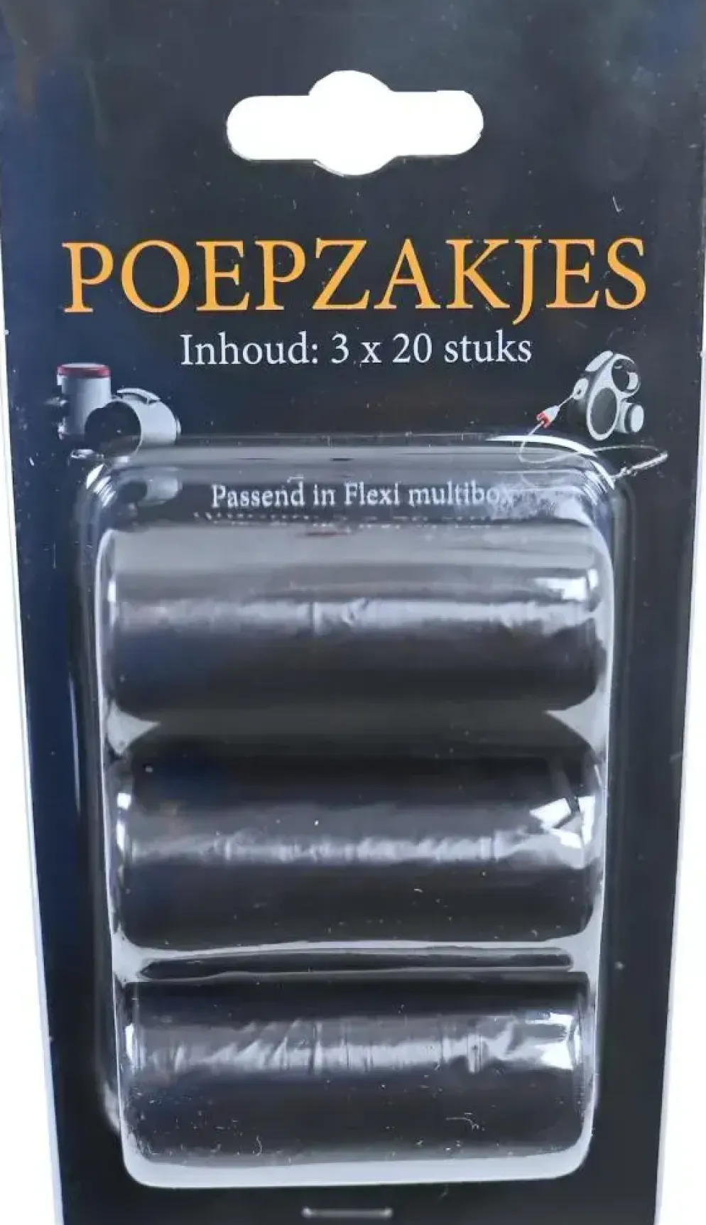flexi poepzak voor de flexi multi-box pak 3 rol a 20 stuks