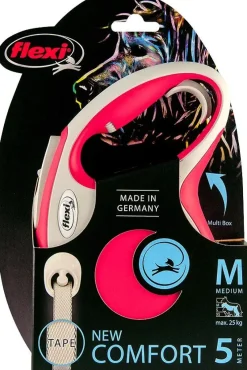 flexi rollijn NEW COMFORT tape XS rose, 3 meter.