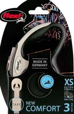flexi rollijn NEW COMFORT tape XS rose, 3 meter.