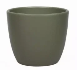 Floran bloempot boule 15,5x13,5 cm legergroen mat