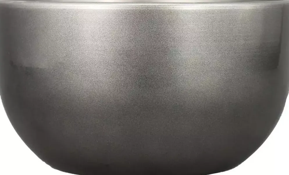 Floran bloempot boule 26x14 cm metallic