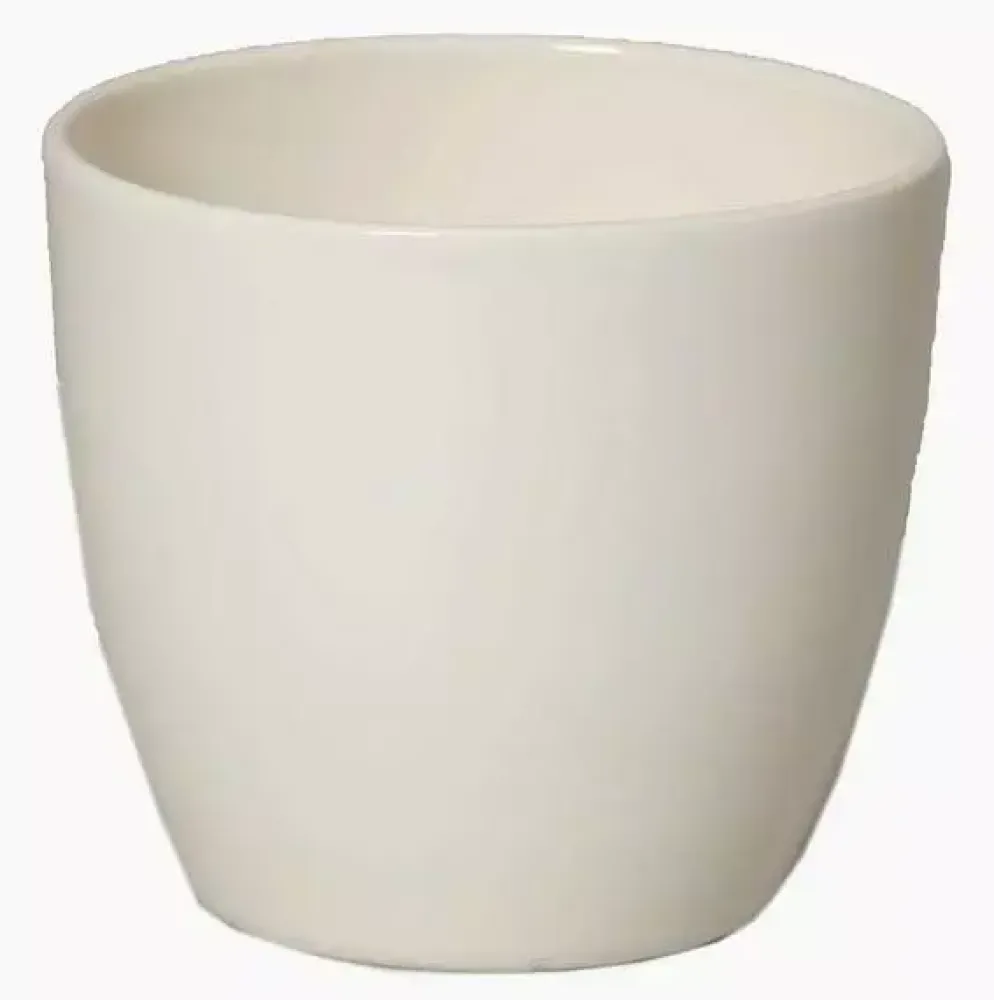Floran bloempot boule 10,5x8,5 cm panna