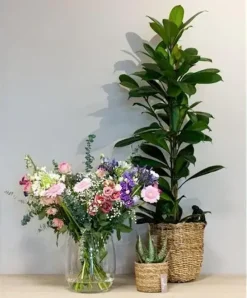 Floran Mand zeegras cilinder 15x14cm