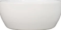Floran schaal Boule 24.5x9.5cm wit