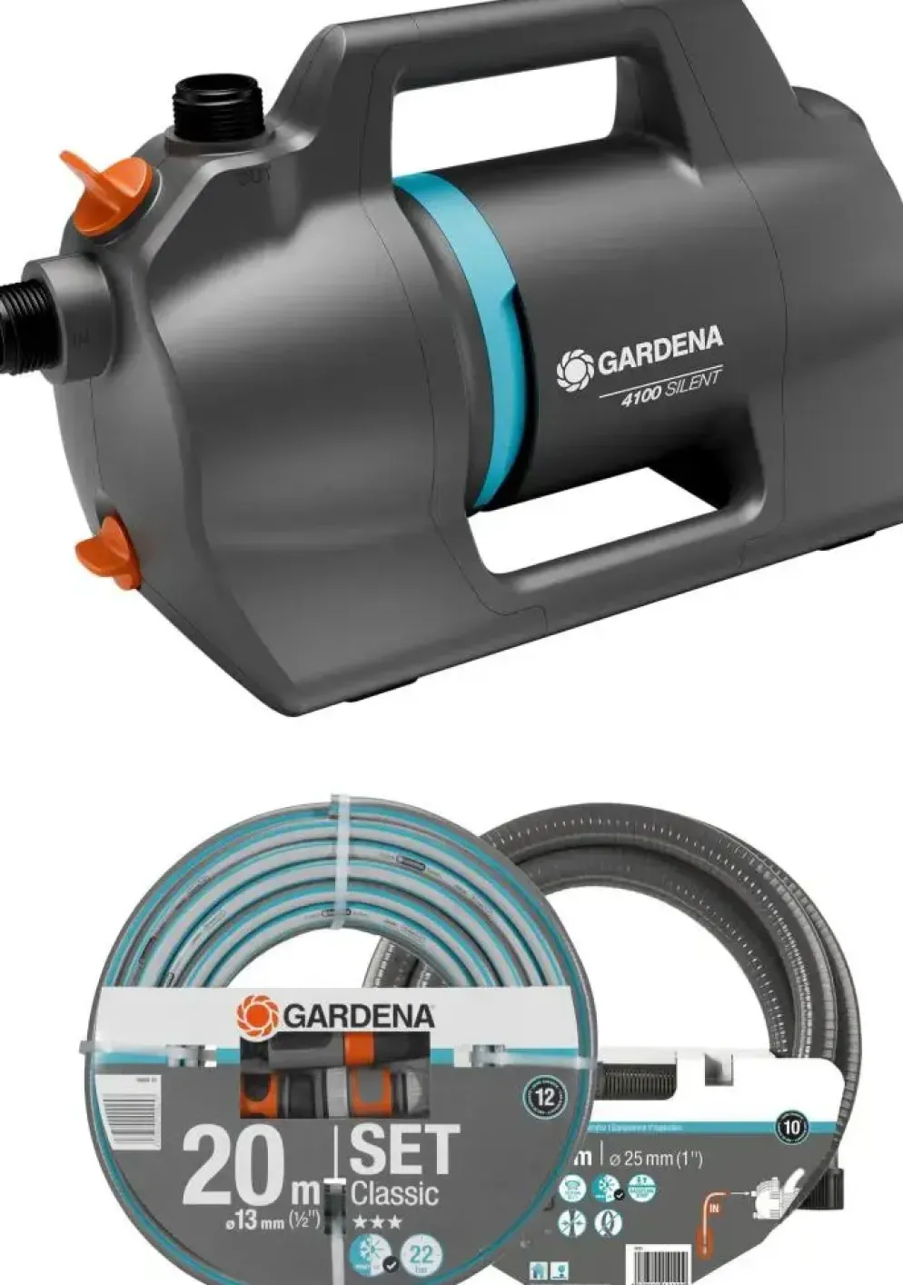 Gardena Besproeiingspomp 4100 Silent Set
