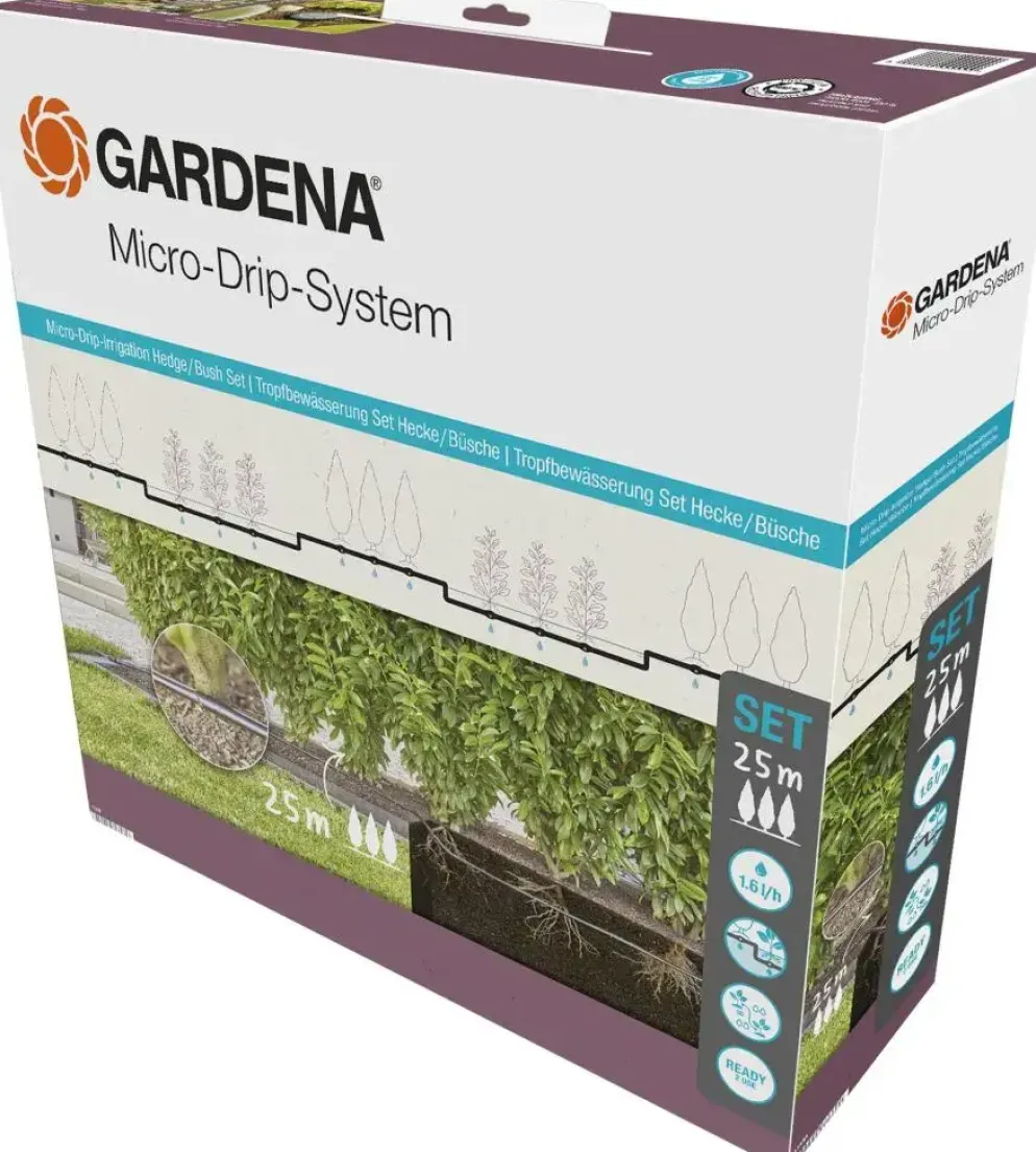 Gardena Micro-Drip-Bewatering heggen/struiken Set (25 m)