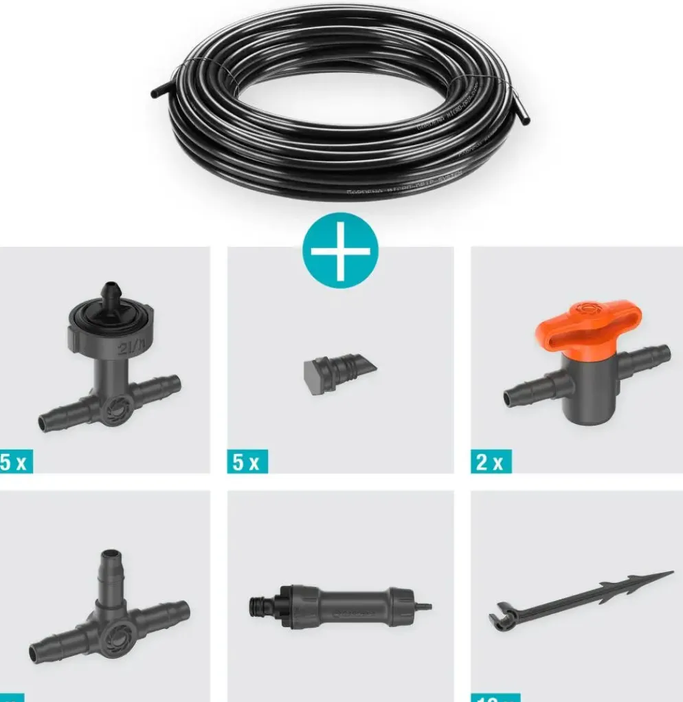 Gardena Micro-Drip-Bewatering Balkon Set (15 planten)