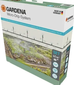 Gardena Micro-Drip-Bewatering moestuin/​bloembed Set (60 m²)​