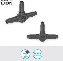Gardena Micro Drip Systeem T-stuk 4,6 mm (3/16