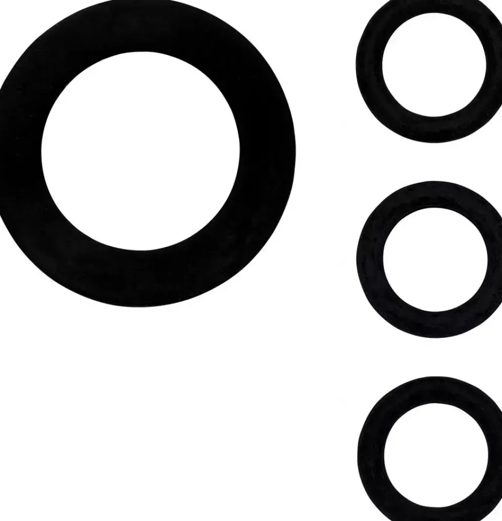 Gardena Rubberringenset 3st 1 inch
