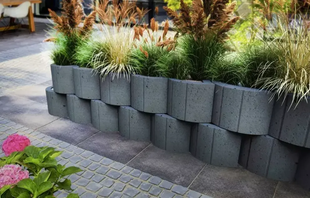 Gardenlux Beplantingselementen Moonflor Zwart Ø 35x20 cm