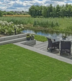 Gardenlux Fiora Block Grijs 50x20x20 cm