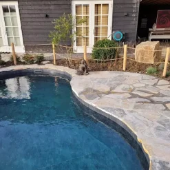 Gardenlux Flagstones Kwartsiet Glacier Grey Blue 3-5 cm dik