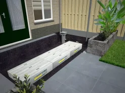 Gardenlux Hydroblob met buis Ø 100mm BD112 120x30x33 cm