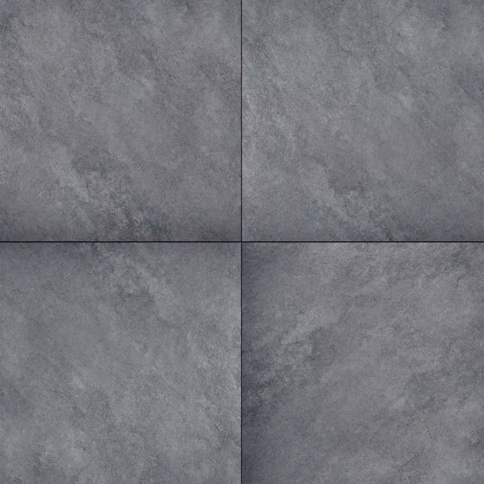 Gardenlux Keramische Tegels Ceramica Terrazza Limestone Anthracite 59,5x59,5x2 cm
