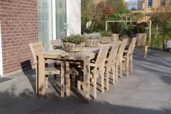 Gardenlux Keramische Tegels Cera3Line Lux & Dutch Downtown Taupe 90x90x3 cm