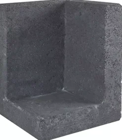 Gardenlux L-Element Hoek Zwart 30x30x40 cm