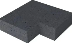 Gardenlux Oud Hollandse Massief hoek binnen Antraciet 60/60x37x15