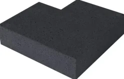 Gardenlux Oud Hollandse Massief hoek buiten Carbon 60/60x37x15